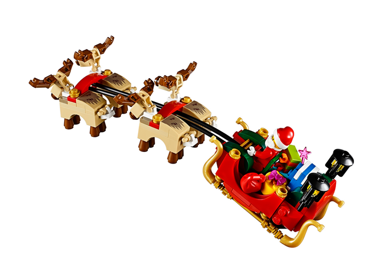 Illustration for article titled Christmas Comes Early To LEGO Land With Santa's Workshop